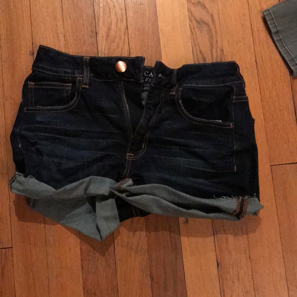 American Eagle Super-Stretch Jean Shortie Shorts